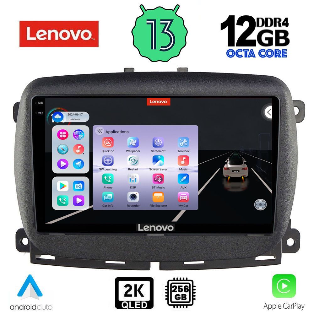 LENOVO SSZ 12136_CPA (9inc) MULTIMEDIA TABLET for FIAT BRAVO mod. 2007>