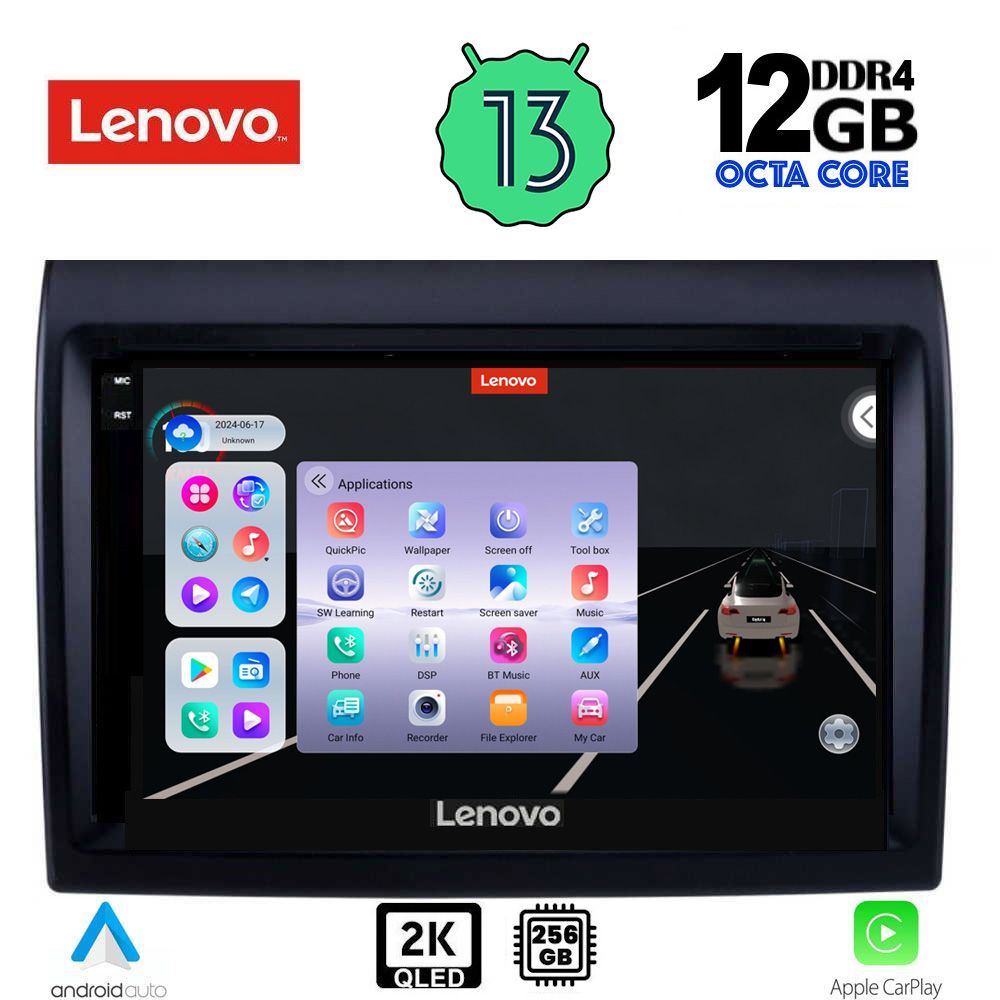 LENOVO SSZ 12140_CPA (9inc) MULTIMEDIA TABLET for FIAT DUCATO mod. 2006-2011