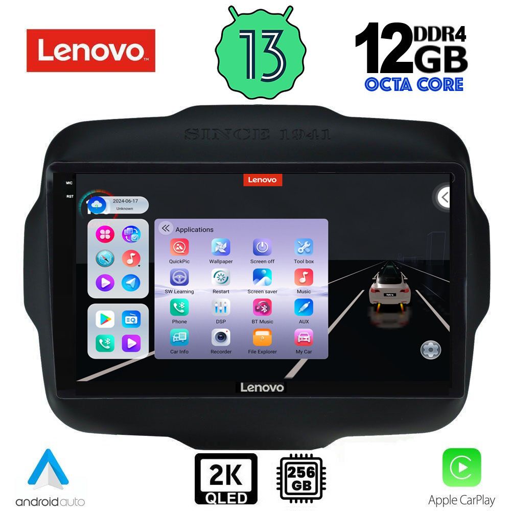 LENOVO SSZ 12290_CPA (9inc) MULTIMEDIA TABLET for JEEP RENEGADE mod. 2014>