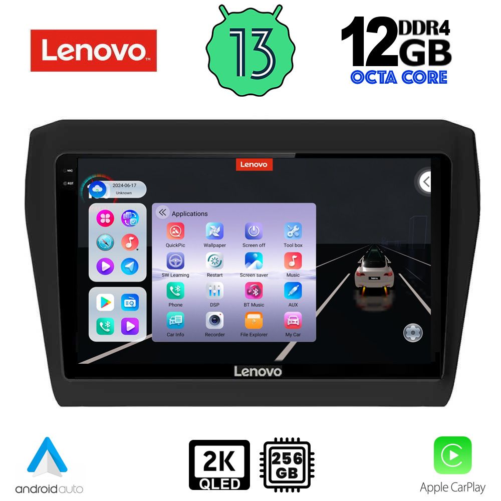 LENOVO SSZ 12686_CPA (9inc) MULTIMEDIA TABLET for SUZUKI SWIFT mod. 2017>