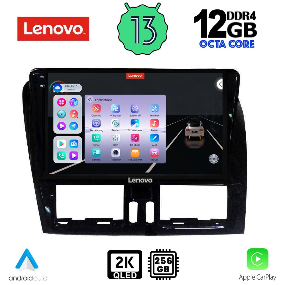 LENOVO SSZ 12787_CPA (9inc) MULTIMEDIA TABLET for VOLVO XC60 mod. 2009-2017