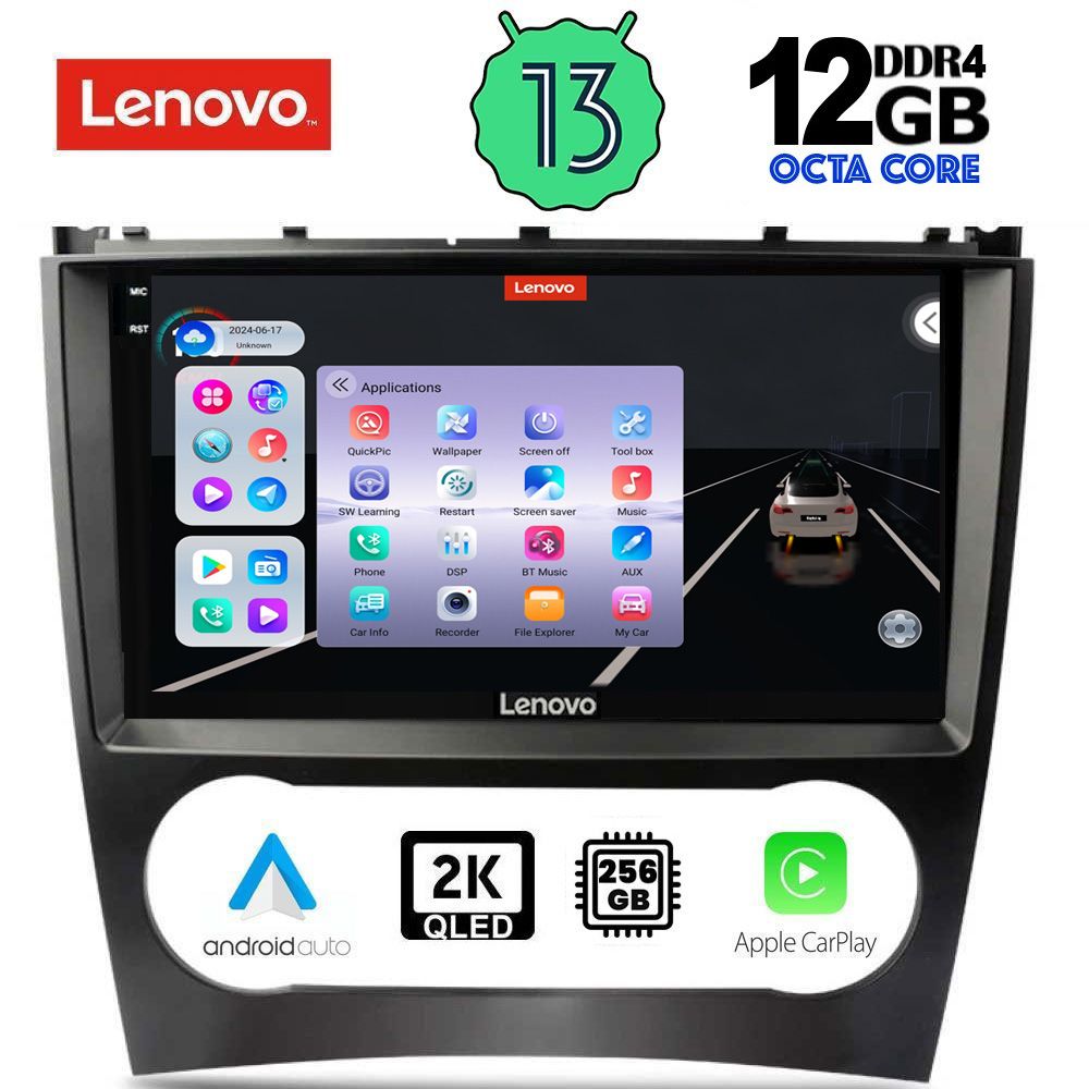 LENOVO SSZ 12404_CPA (9inc) MULTIMEDIA TABLET for MERCEDES C – CLK (W203-209) mod. 2004-2008