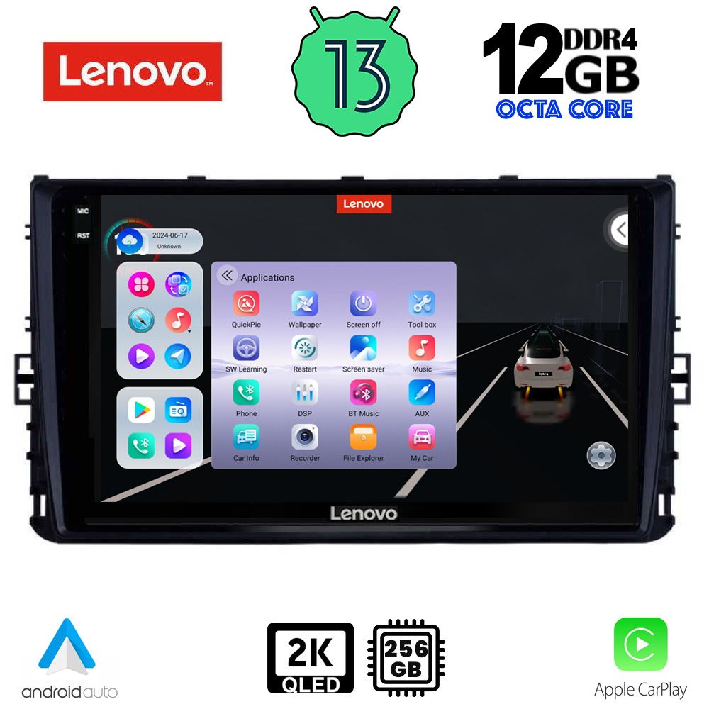 LENOVO SSZ 12758_CPA (9inc) MULTIMEDIA TABLET for VW POLO – TROC – TCROSS mod. 2017>