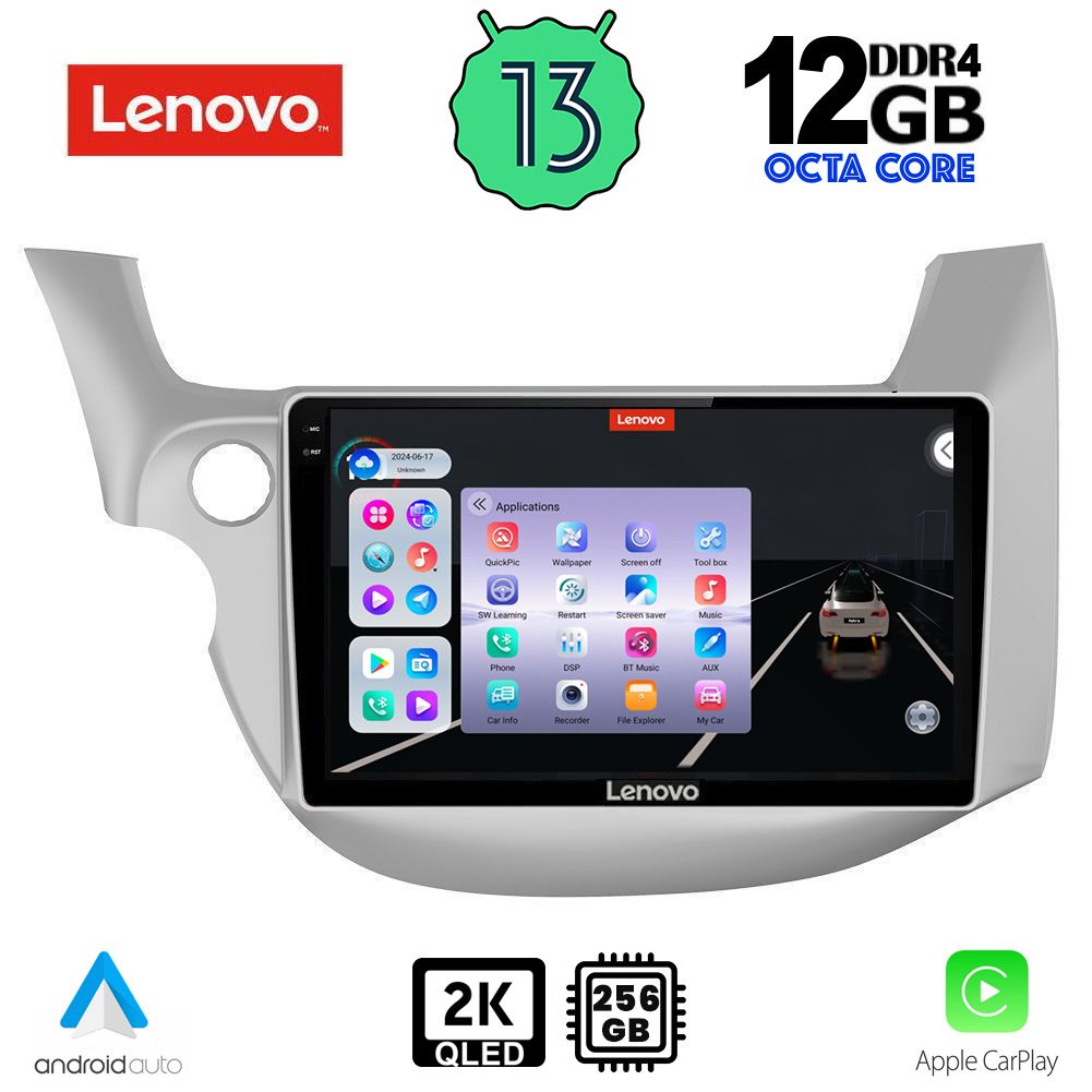 LENOVO SSZ 12211_CPA (10inc) MULTIMEDIA TABLET for HONDA JAZZ mod. 2008-2012