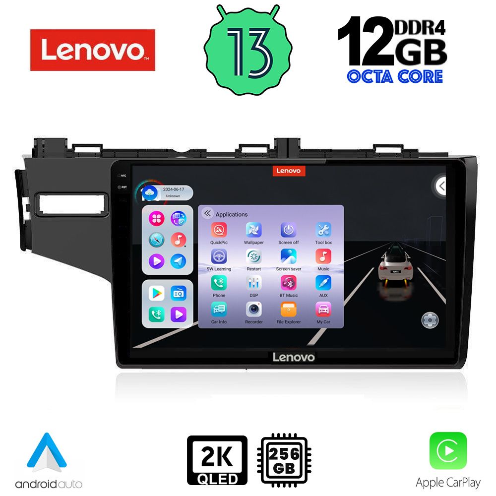 LENOVO SSZ 12212_CPA (10inc) MULTIMEDIA TABLET for HONDA JAZZ mod. 2013-2019