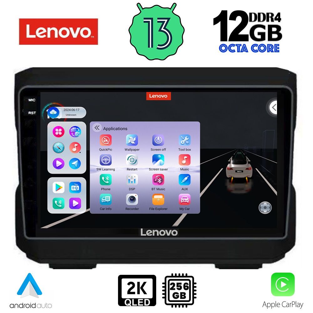 LENOVO SSZ 12272_CPA (10inc) MULTIMEDIA TABLET for JEEP mod. 2007-2014 - DODGE mod. 2007>