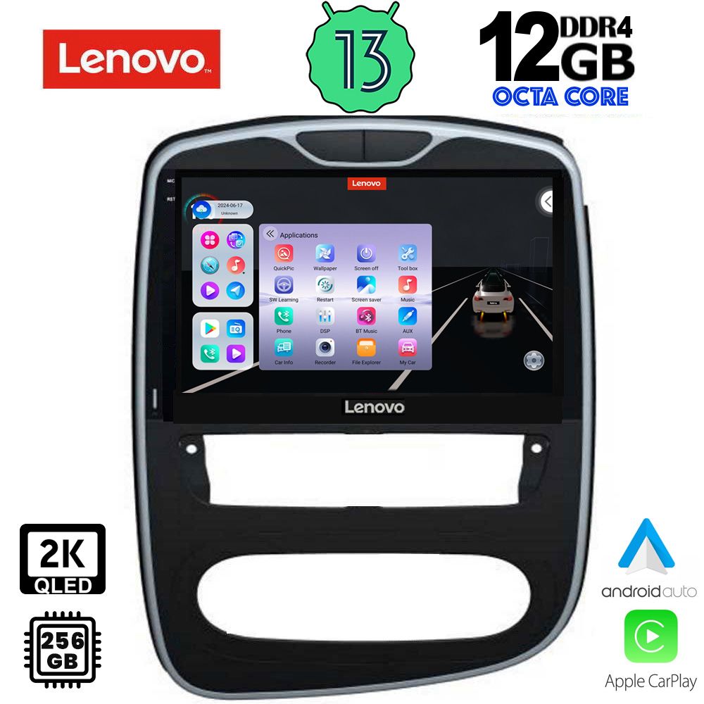 LENOVO SSZ 12545_CPA (10inc) MULTIMEDIA TABLET for RENAULT CLIO mod. 2016>