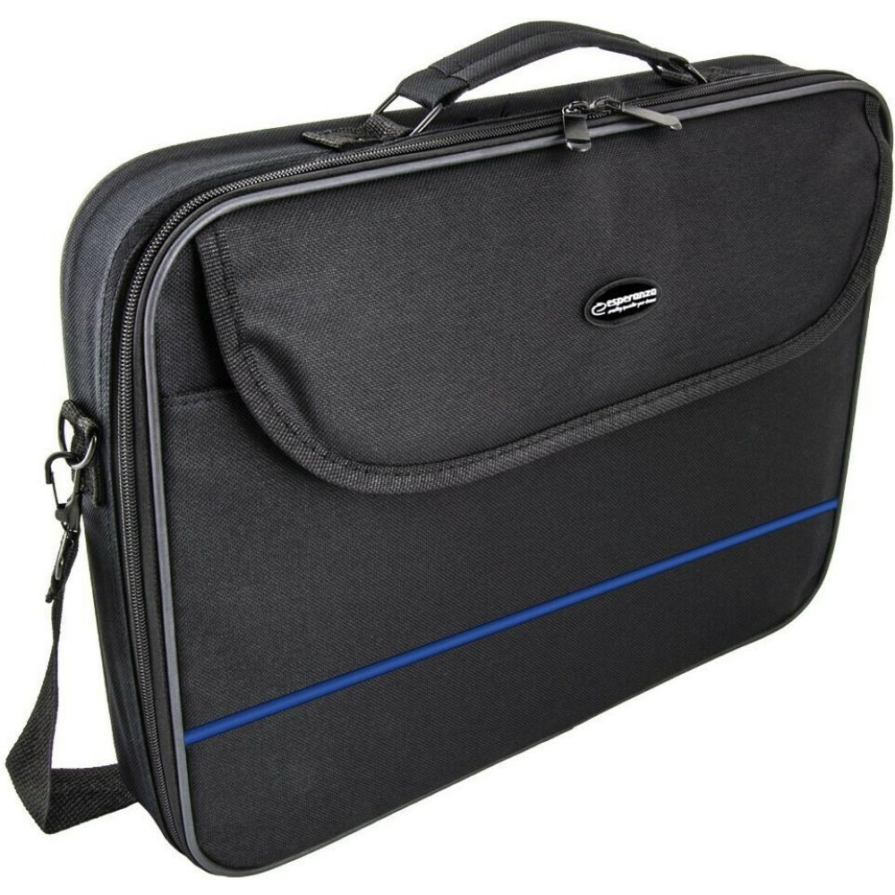 Esperanza Classic Τσάντα Ώμου / Χειρός για Laptop 15.6" Blue (ET101B) (ESPET101B)