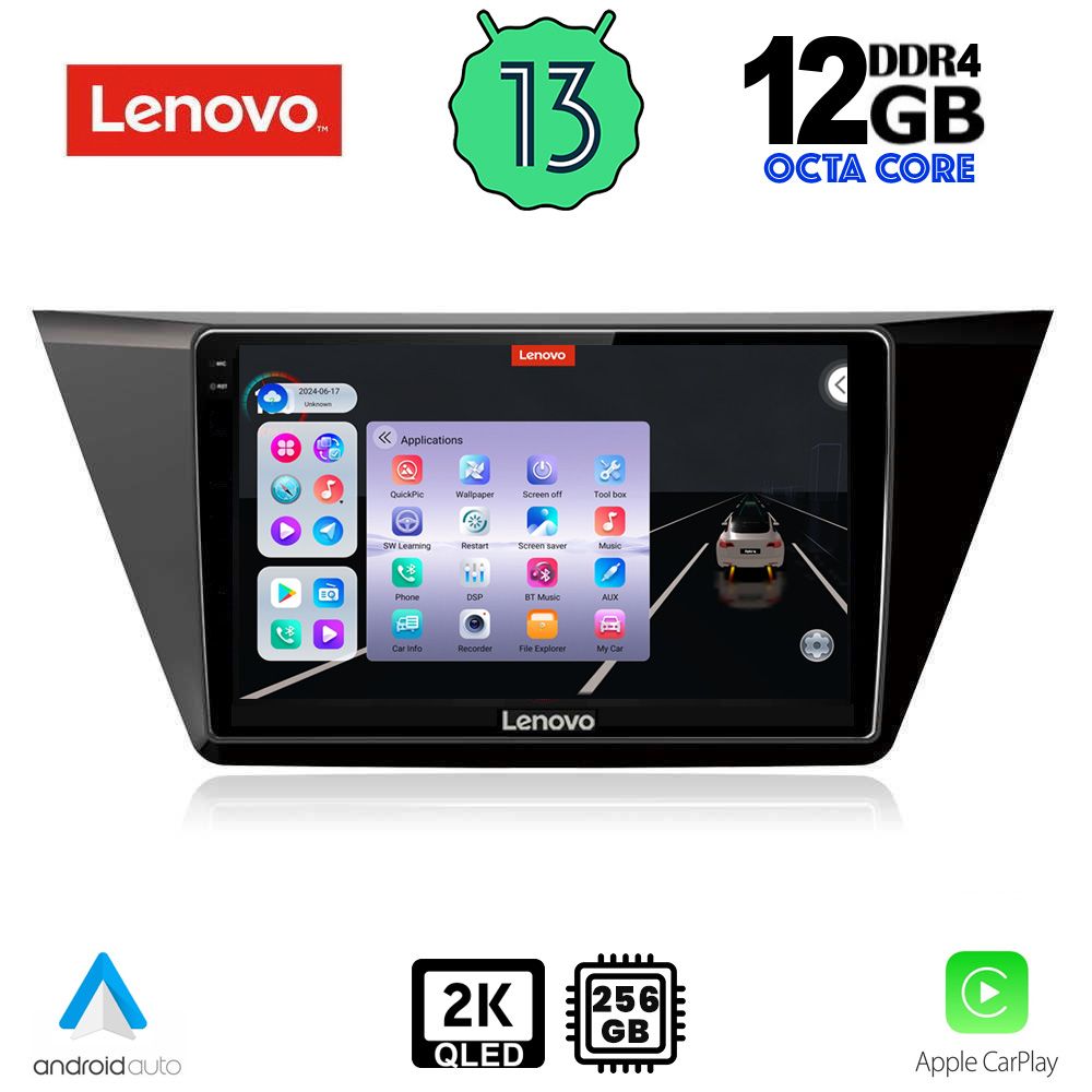 LENOVO SSZ 12769_CPA (10inc) MULTIMEDIA TABLET for VW TOURAN mod. 2016>