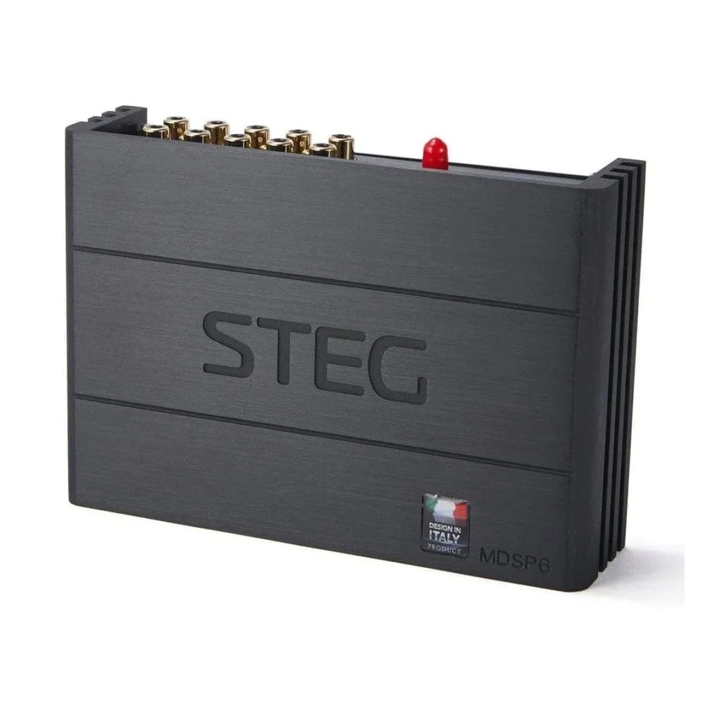 Steg Mdsp6 4 Channel dsp Amplifier 4x50w @ 4 ohm e-gt-Mdsp6