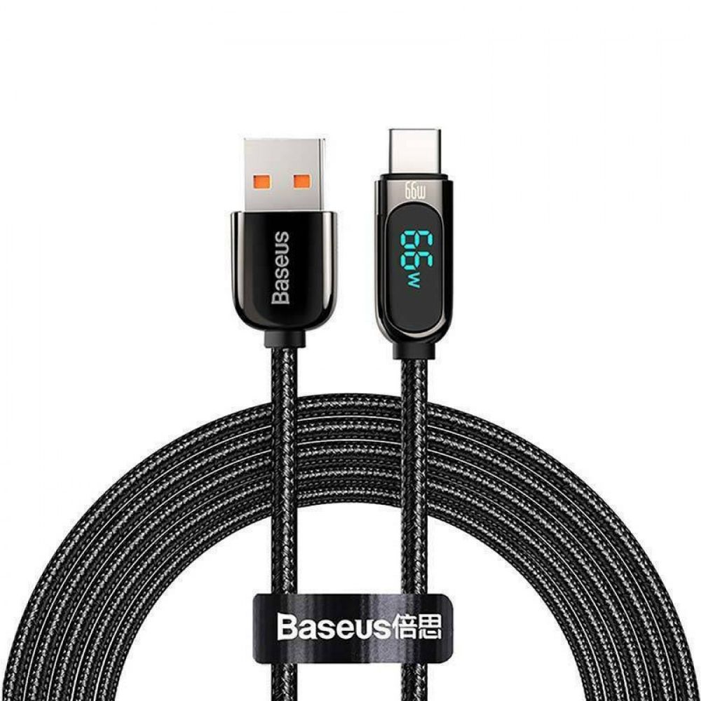 Baseus Display Cable USB to Type-C, 66W, 1m Black (CASX020001) (BASCASX020001)