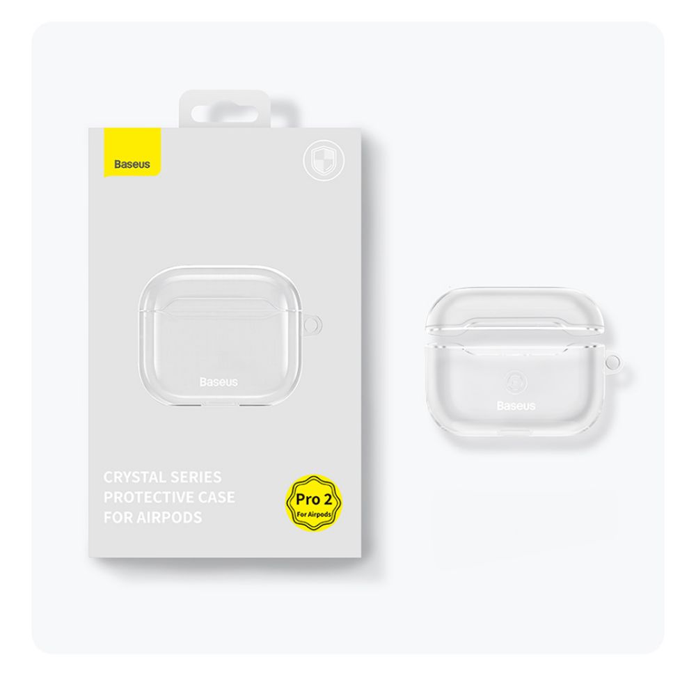 Baseus Transparent Case Crystal for AirPods Pro 2 (ARAP000200) (BASARAP000200)