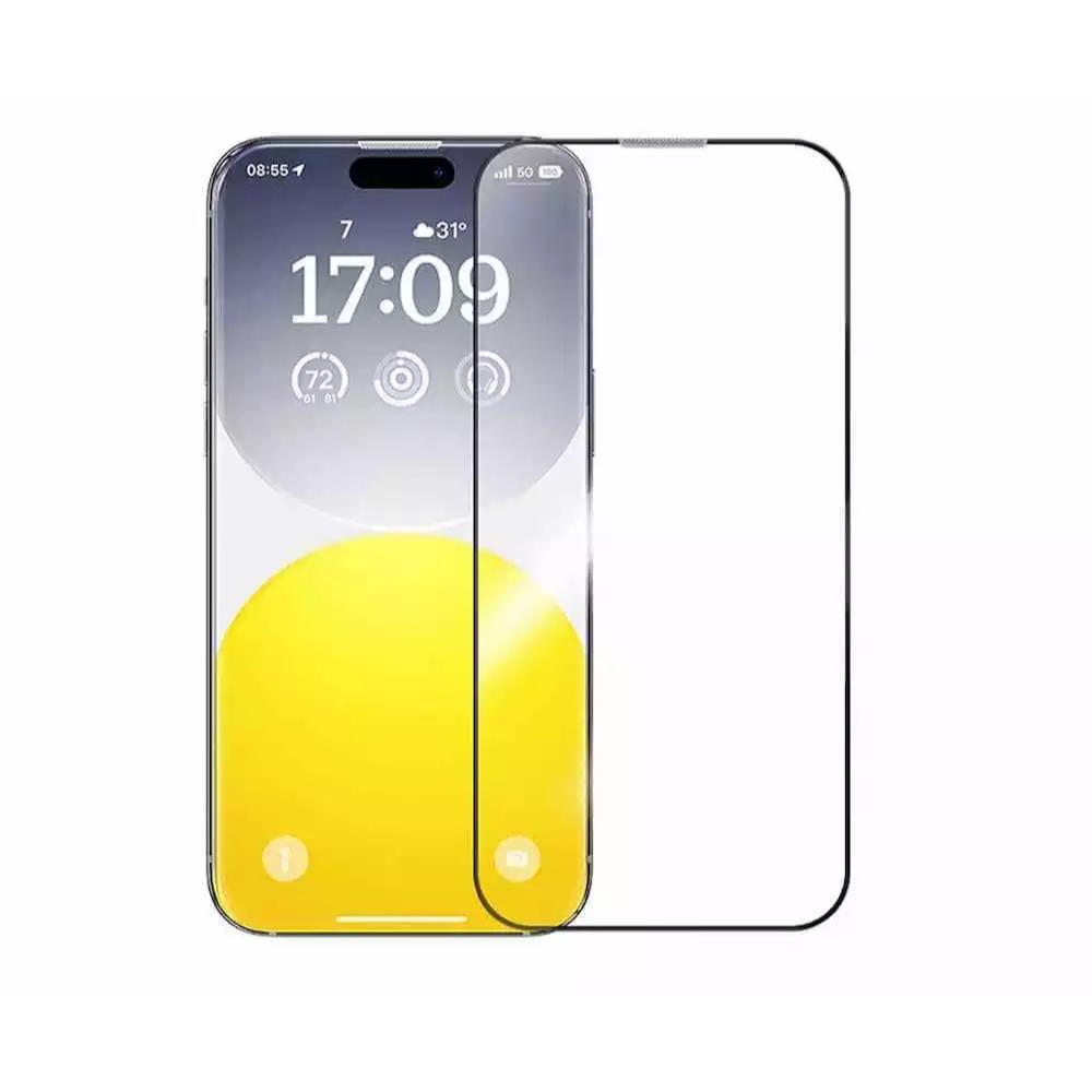 Baseus Προστατευτικό Οθόνης Tempered Glass Sapphire με Φίλτρο Ιδιωτικότητας για iPhone 15 Pro Διαφανές (P60057505203-01) (BASP60057505203-01)