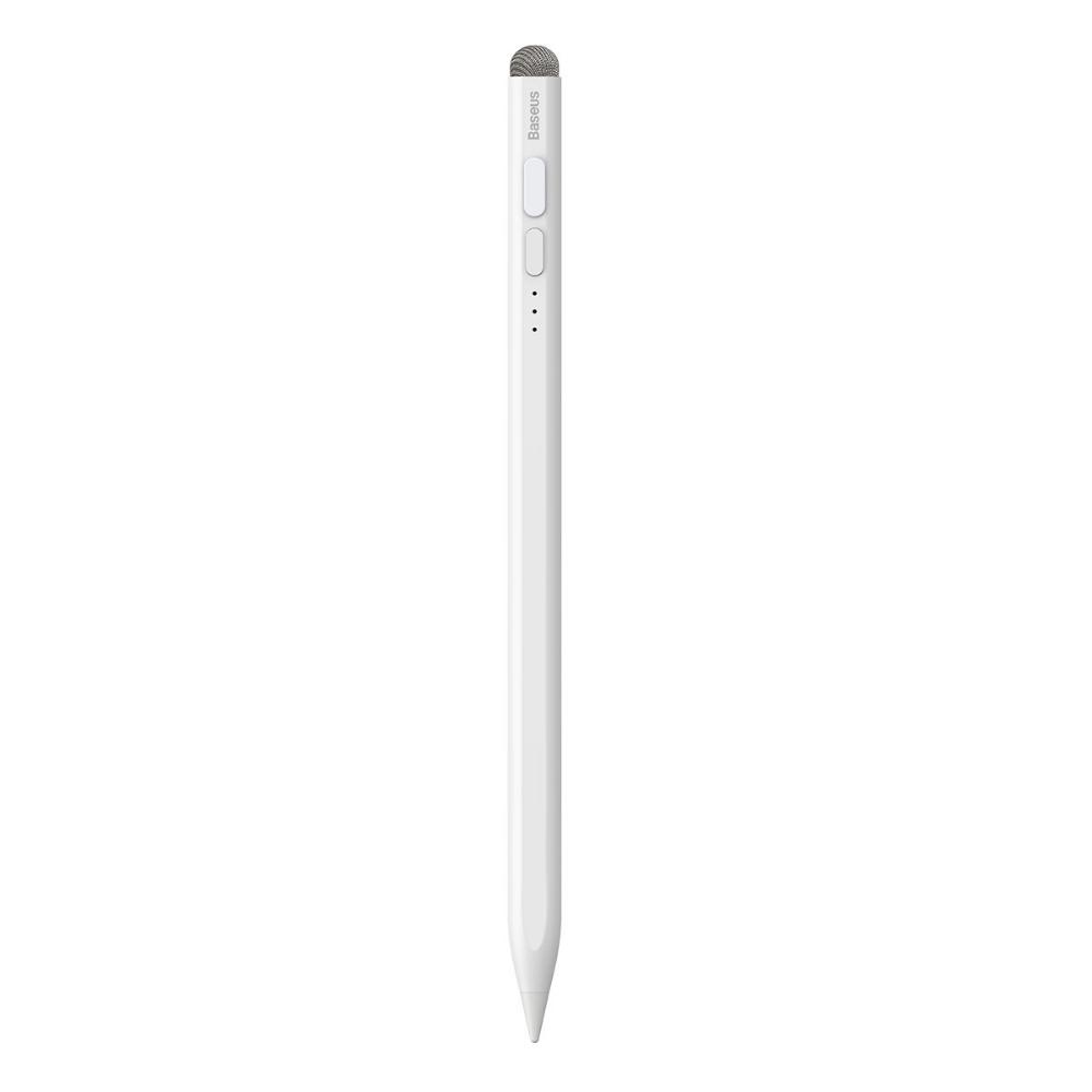 Baseus Smooth Writing Stylus with LED Indicators (Active+Passive) White (SXBC060302) (BASSXBC060302)