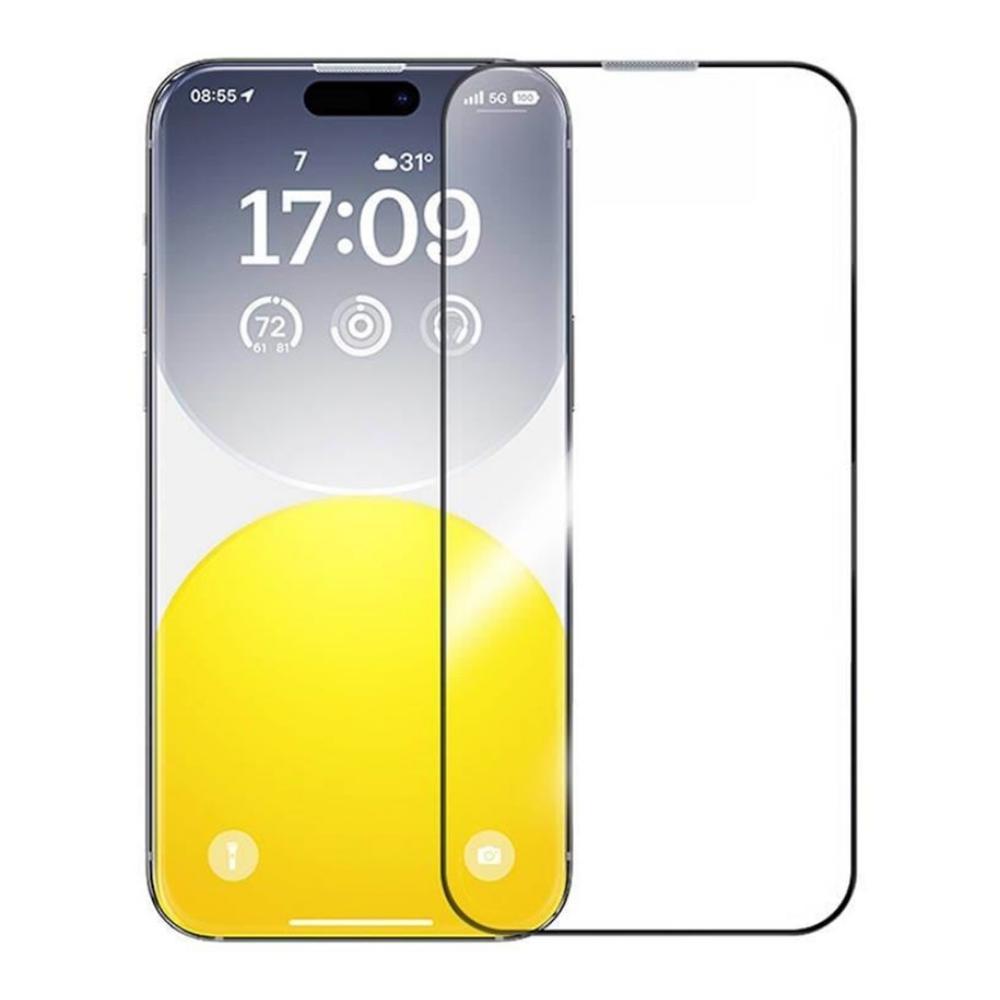 Baseus Προστατευτικό Οθόνης Tempered Glass Sapphire 0.3mm για iPhone 15 Διαφανές (P60057504203-00) (BASP60057504203-00)