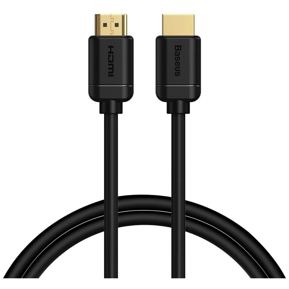 Baseus 2x HDMI 2.0 4K 60Hz Cable 3D HDR 18Gbps 2m black (CAKGQ-B01) (BASCAKGQ-B01)