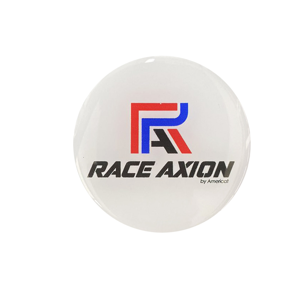 ΑΥΤ.RACEAXION/1 RACE AXION ΑΥΤΟΚΟΛΛΗΤΑ ΖΑΝΤΩΝ 5 cm ΛΕΥΚΟ/ΜΠΛΕ/ΚΟΚΚΙΝΟ/ΜΑΥΡΟ ΣΜΑΛΤΟΥ - 4 ΤΕΜ.