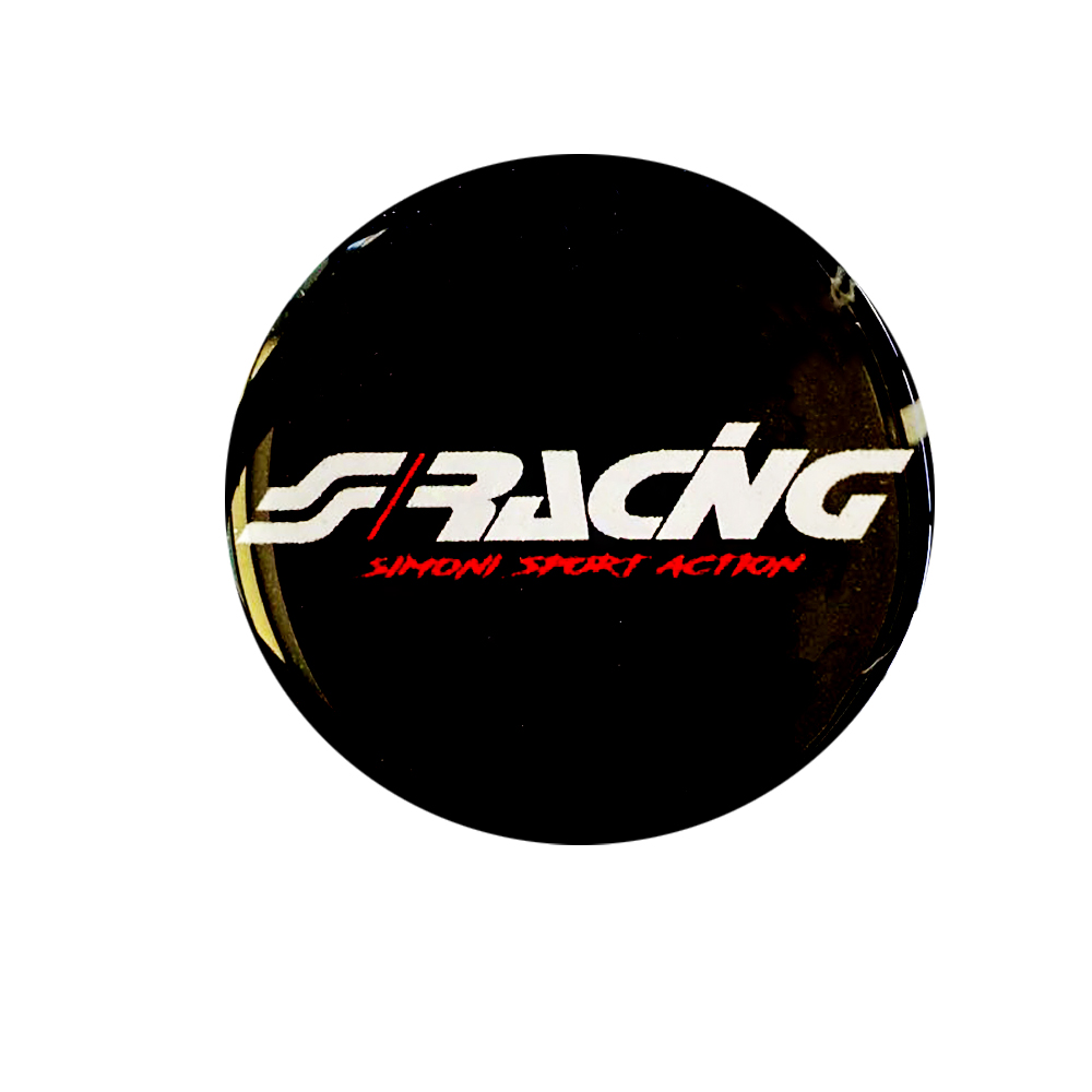 ΑΥΤ.SRACING/3 SIMONI RACING ΑΥΤΟΚΟΛΛΗΤΑ ΖΑΝΤΩΝ 6 cm ΛΕΥΚΟ/ΚΟΚΚΙΝΟ/ΜΑΥΡΟ ΣΜΑΛΤΟΥ - 4 ΤΕΜ.