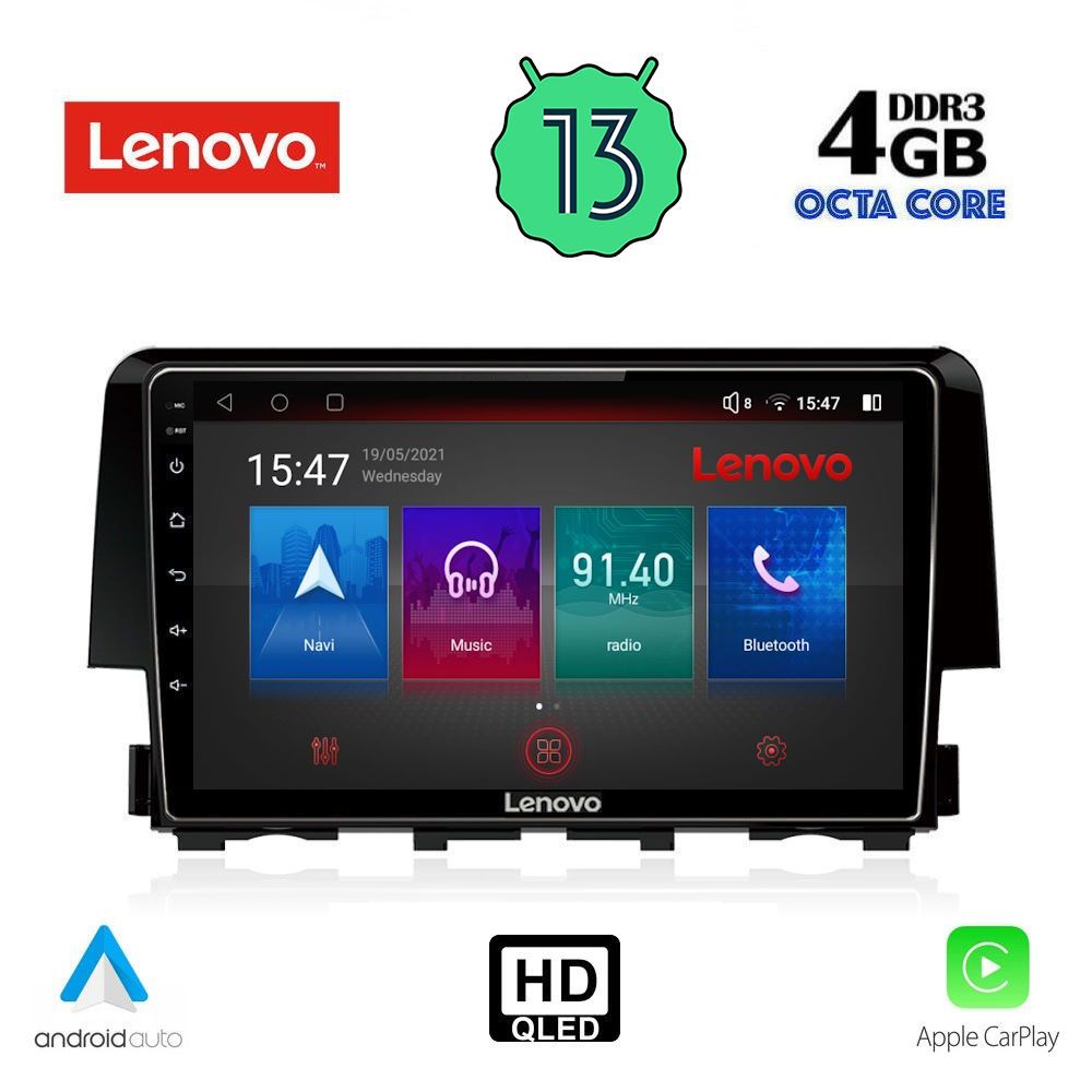 LENOVO SSX 9191_CPA (9inc) MULTIMEDIA TABLET OEM HONDA CIVIC mod. 2016&gt;