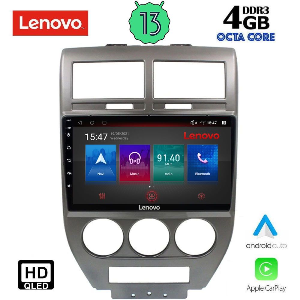 LENOVO SSX 9276_CPA (10inc) MULTIMEDIA TABLET OEM JEEP COMPASS - PATRIOT mod. 2007-2016