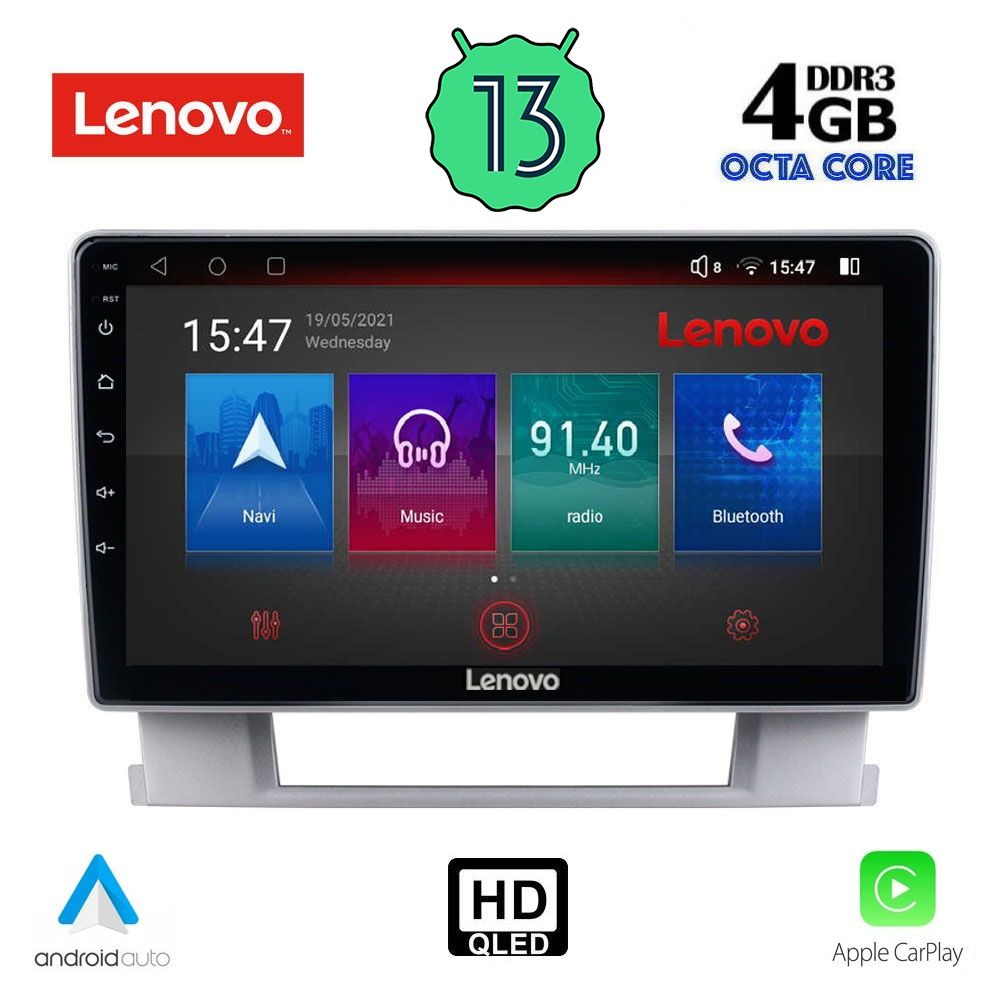 LENOVO SSX 9482_CPA (9inc) MULTIMEDIA TABLET OEM OPEL ASTRA J mod. 2010-2016