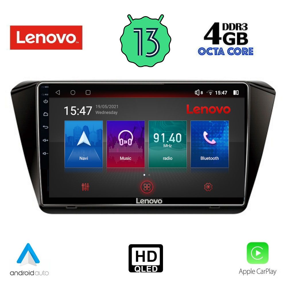 LENOVO SSX 9605_CPA (10inc) MULTIMEDIA TABLET OEM SKODA SUPERB mod. 2015&gt;