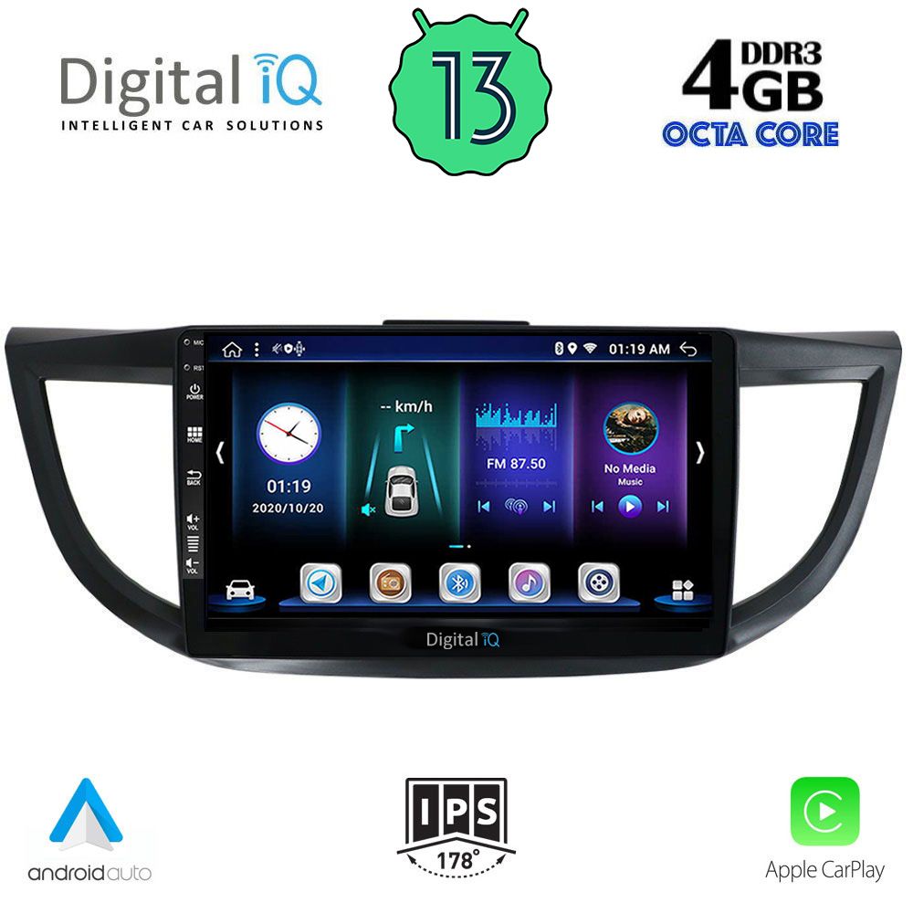 DIGITAL IQ BXD 6198_CPA (10inc) MULTIMEDIA TABLET OEM HONDA CRV mod. 2013-2017