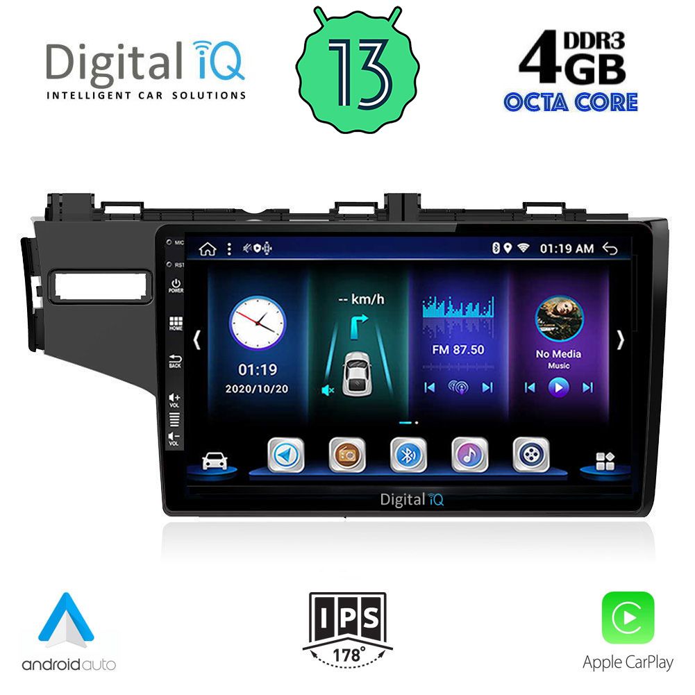 DIGITAL IQ BXD 6212_CPA (10inc) MULTIMEDIA TABLET OEM HONDA JAZZ mod. 2013>