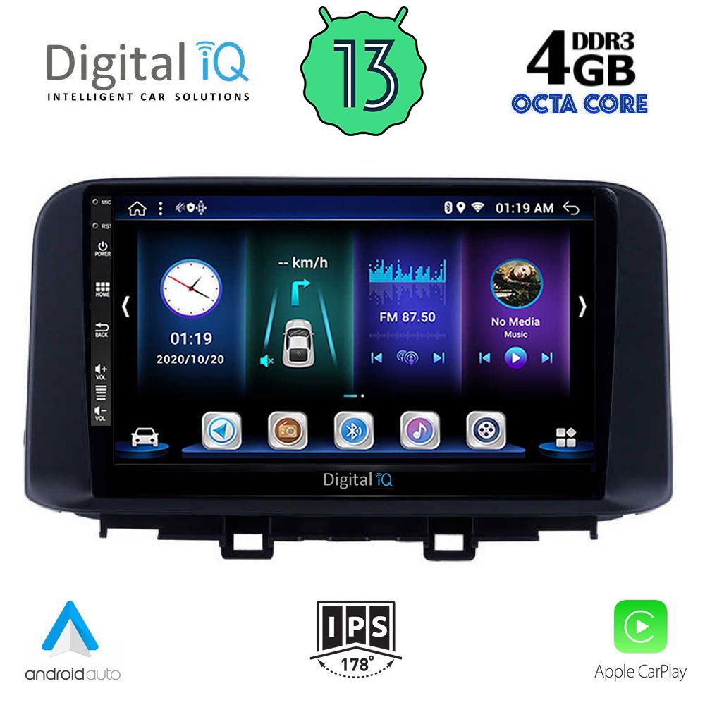 DIGITAL IQ BXD 6237_CPA (10inc) MULTIMEDIA TABLET OEM HYUNDAI KONA mod. 2017>