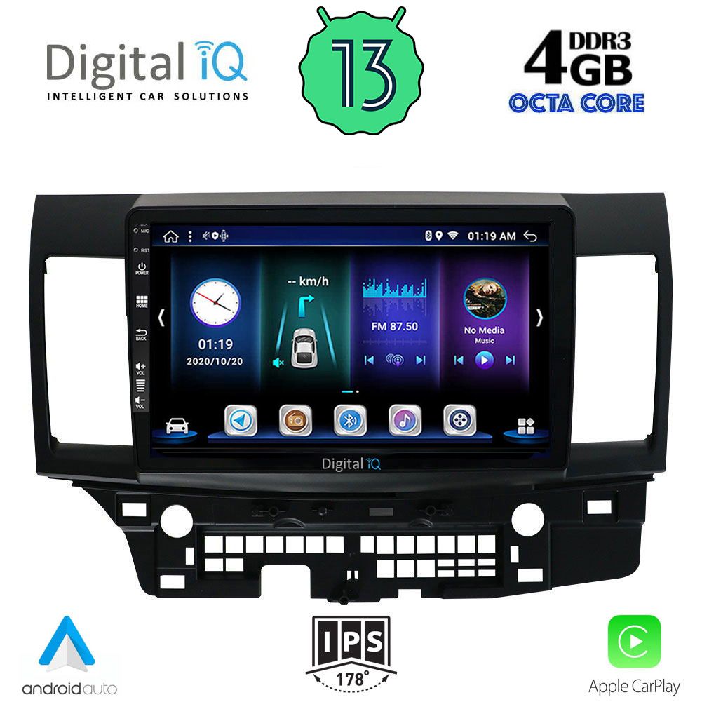 DIGITAL IQ BXD 6434_CPA (10inc) MULTIMEDIA TABLET OEM MITSUBISHI LANCER  mod. 2008>