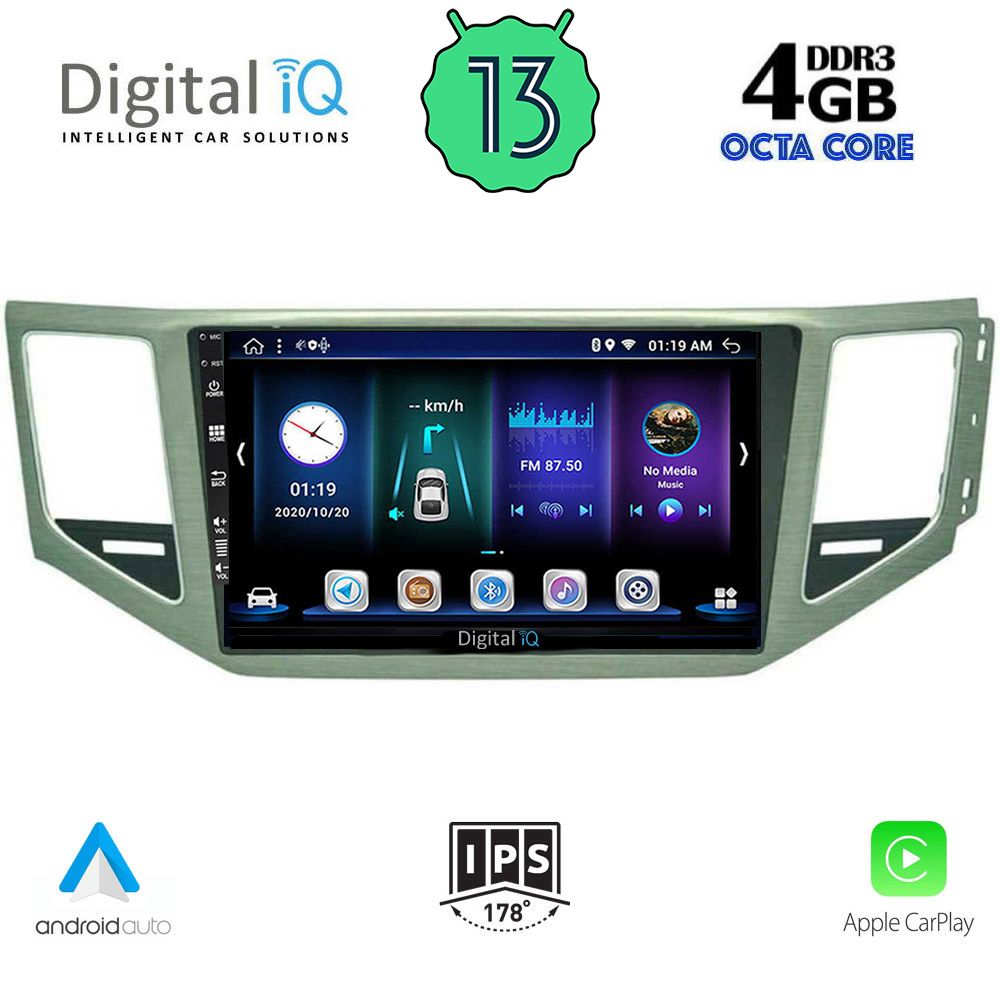 DIGITAL IQ BXD 6745_CPA (10inc) MULTIMEDIA TABLET OEM VW GOLF SPORTSVAN mod. 2014>