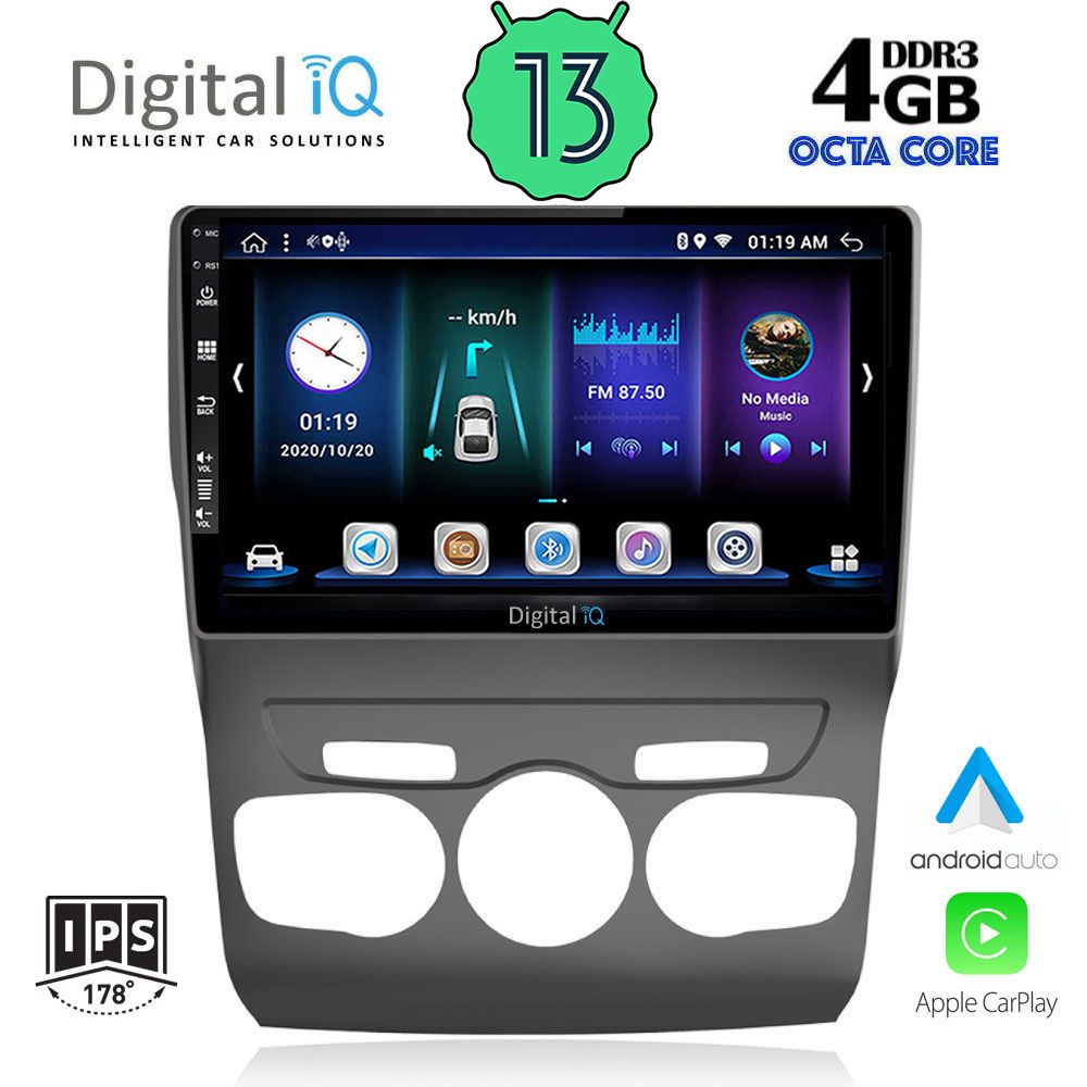 DIGITAL IQ BXD 6085_CPA (10inc) MULTIMEDIA TABLET OEM CITROEN C4 -DS4 mod. 2011-2018