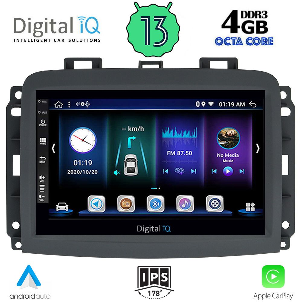 DIGITAL IQ BXE 6132_CPA (10inc) MULTIMEDIA TABLET OEM FIAT 500L mod. 2012&gt;