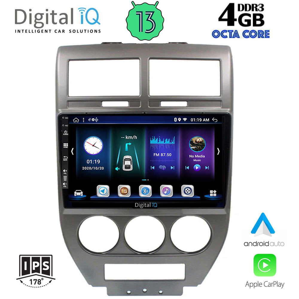 DIGITAL IQ BXD 6276_CPA (10inc) MULTIMEDIA TABLET OEM JEEP COMPASS - PATRIOT mod. 2007-2016