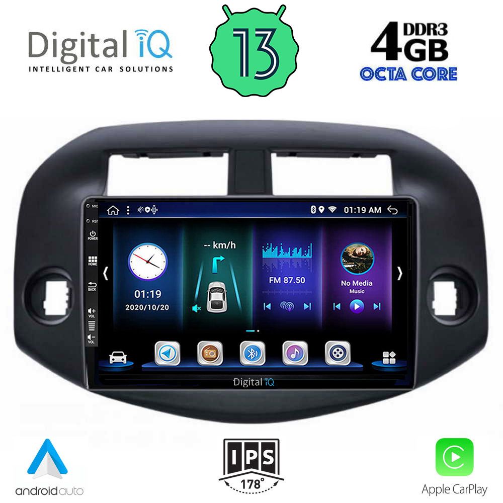 DIGITAL IQ BXD 6732_CPA (10inc) MULTIMEDIA TABLET OEM TOYOTA RAV 4 mod. 2006-2012