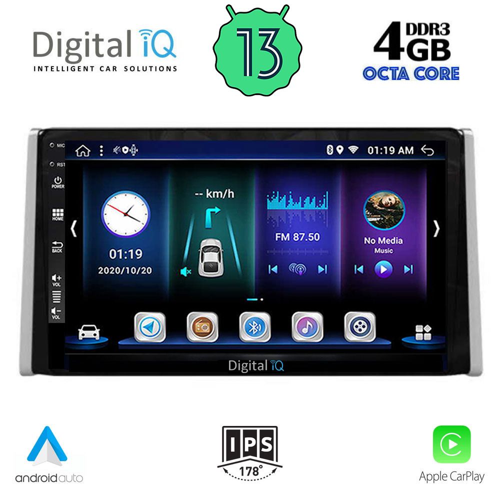 DIGITAL IQ BXD 6734_CPA (10inc) MULTIMEDIA TABLET OEM TOYOTA RAV 4 mod. 2019>