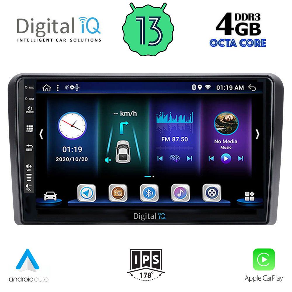 DIGITAL IQ BXD 6213_CPA (10inc) MULTIMEDIA TABLET OEM HONDA JAZZ mod. 2019>