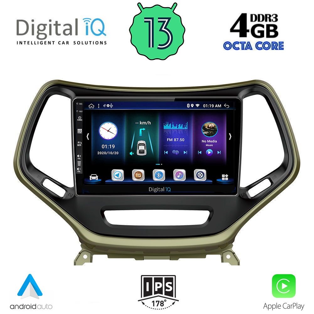 DIGITAL IQ BXD 6273_CPA (10inc) MULTIMEDIA TABLET OEM JEEP CHEROKEE mod. 2014>