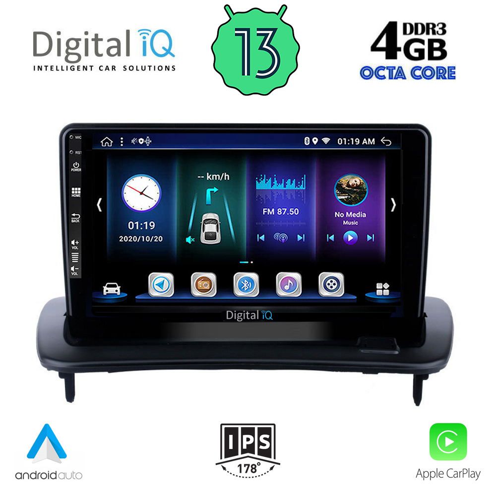 DIGITAL IQ BXD 6783_CPA (9inc) MULTIMEDIA TABLET for VOLVO C30 - S40 mod. 2004-2013