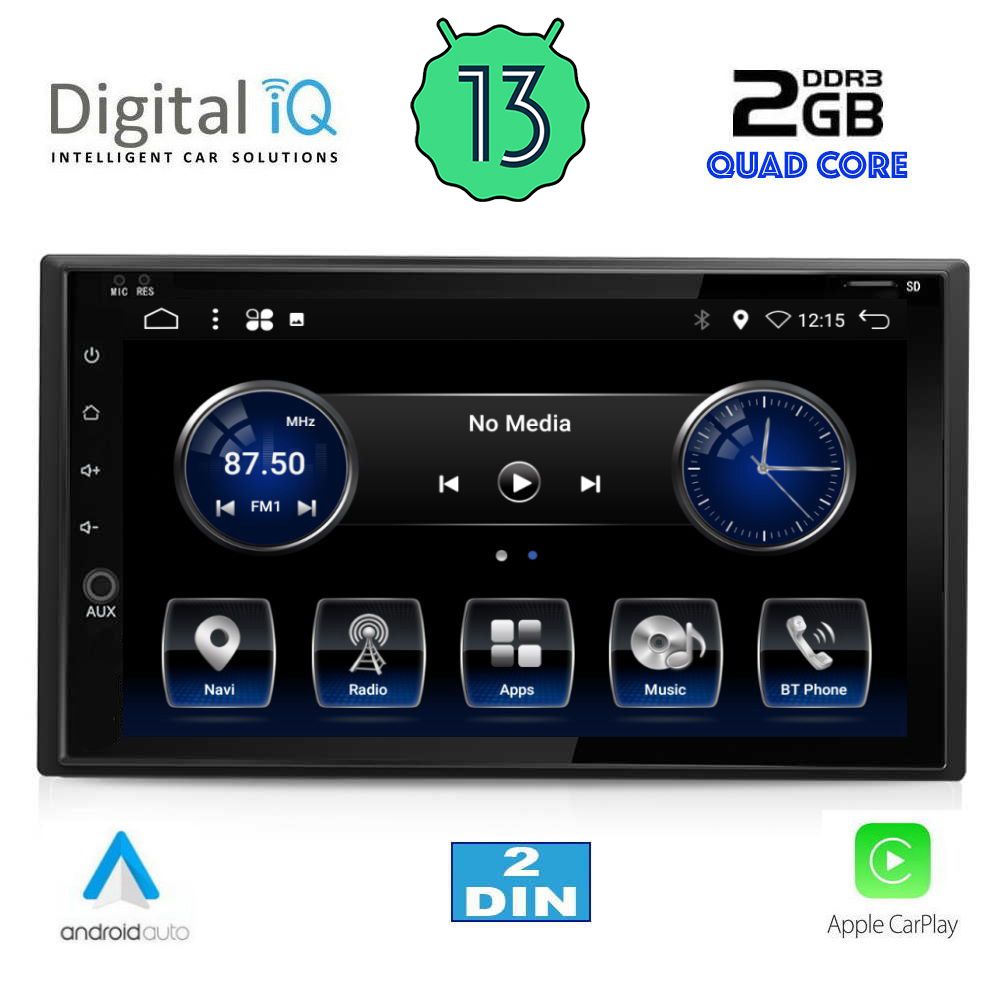 DIGITAL IQ BXH 255_CPA (6.5'' DECK) MULTIMEDIA 2DIN