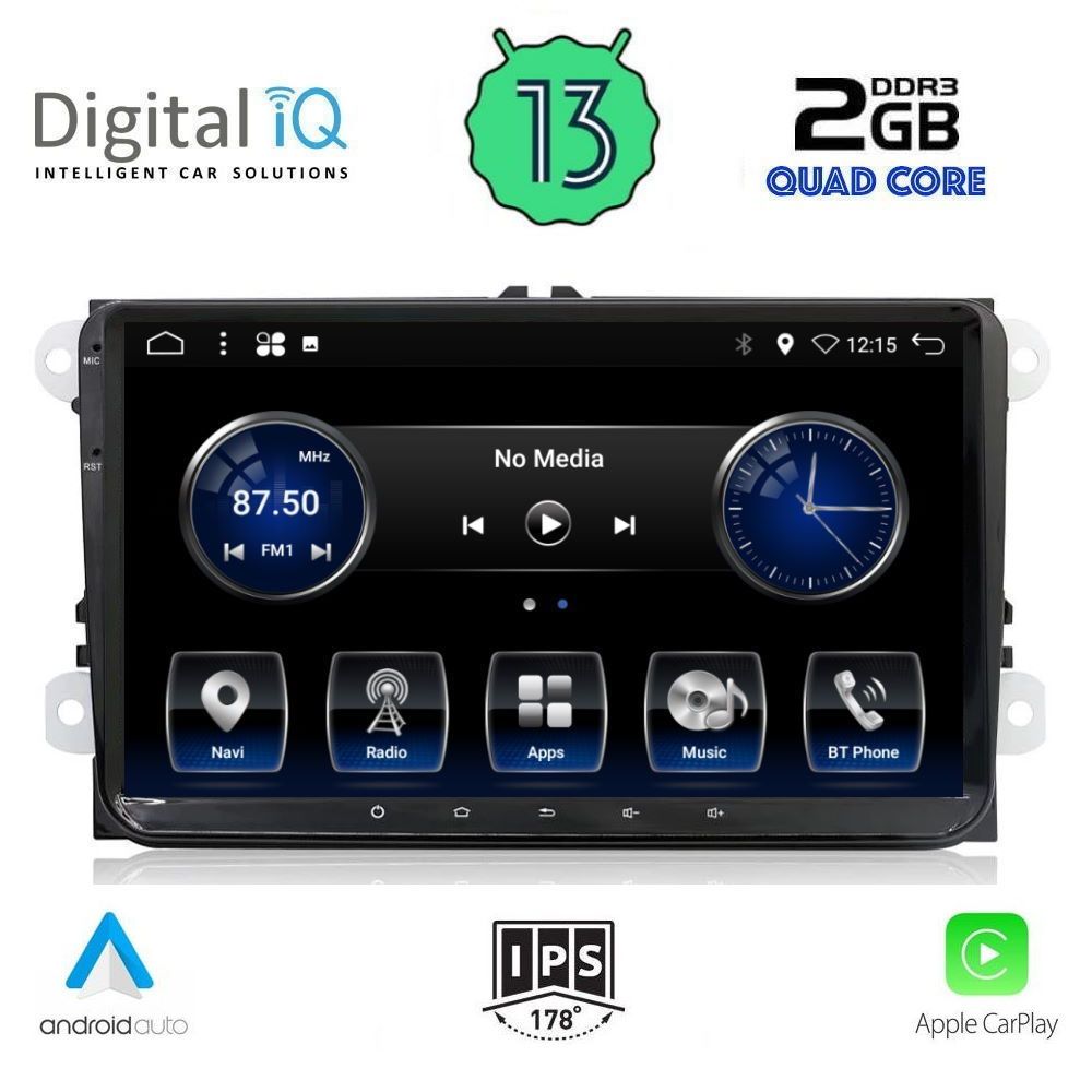 DIGITAL IQ BXH 289_CPA (9' DECK) MULTIMEDIA OEM VW - SKODA - SEAT mod. 2004-2014