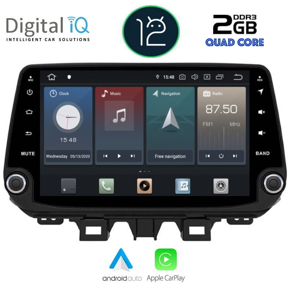 DIGITAL IQ X436_GPS (9'' DECK) MULTIMEDIA OEM HYUNDAI TUSCON mod. 2019&gt;