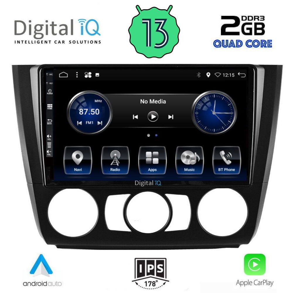 DIGITAL IQ BXH 3040_CPA A/C (9inc) MULTIMEDIA TABLET OEM BMW S.1 E81-82-87-88 mod. 2004-2013