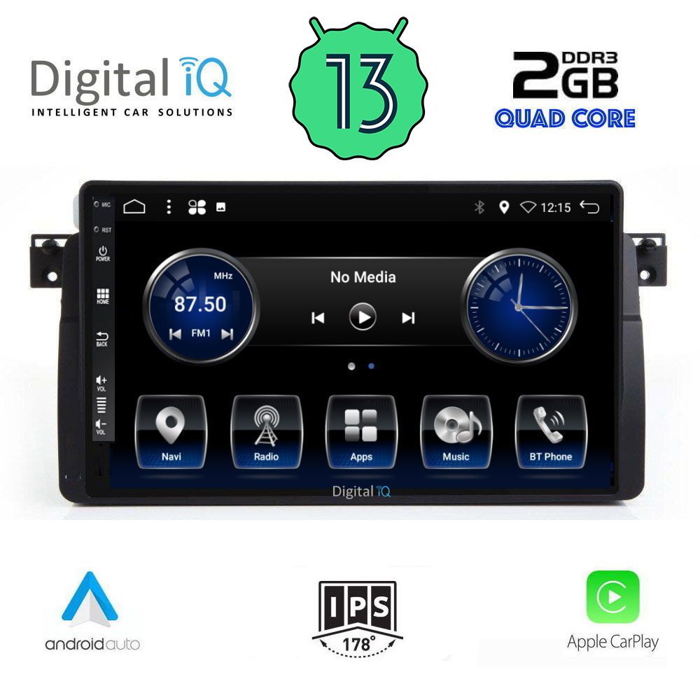 DIGITAL IQ BXH 3042_CPA (9inc) MULTIMEDIA TABLET OEM BMW S.3 (E46) mod. 1998-2005