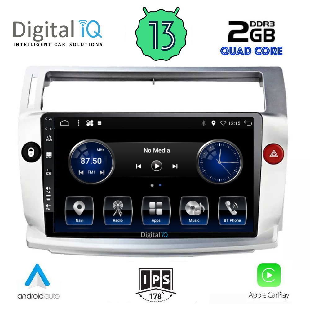 DIGITAL IQ BXH 3084_CPA (9inc) MULTIMEDIA TABLET OEM CITROEN C4 mod. 2004-2011