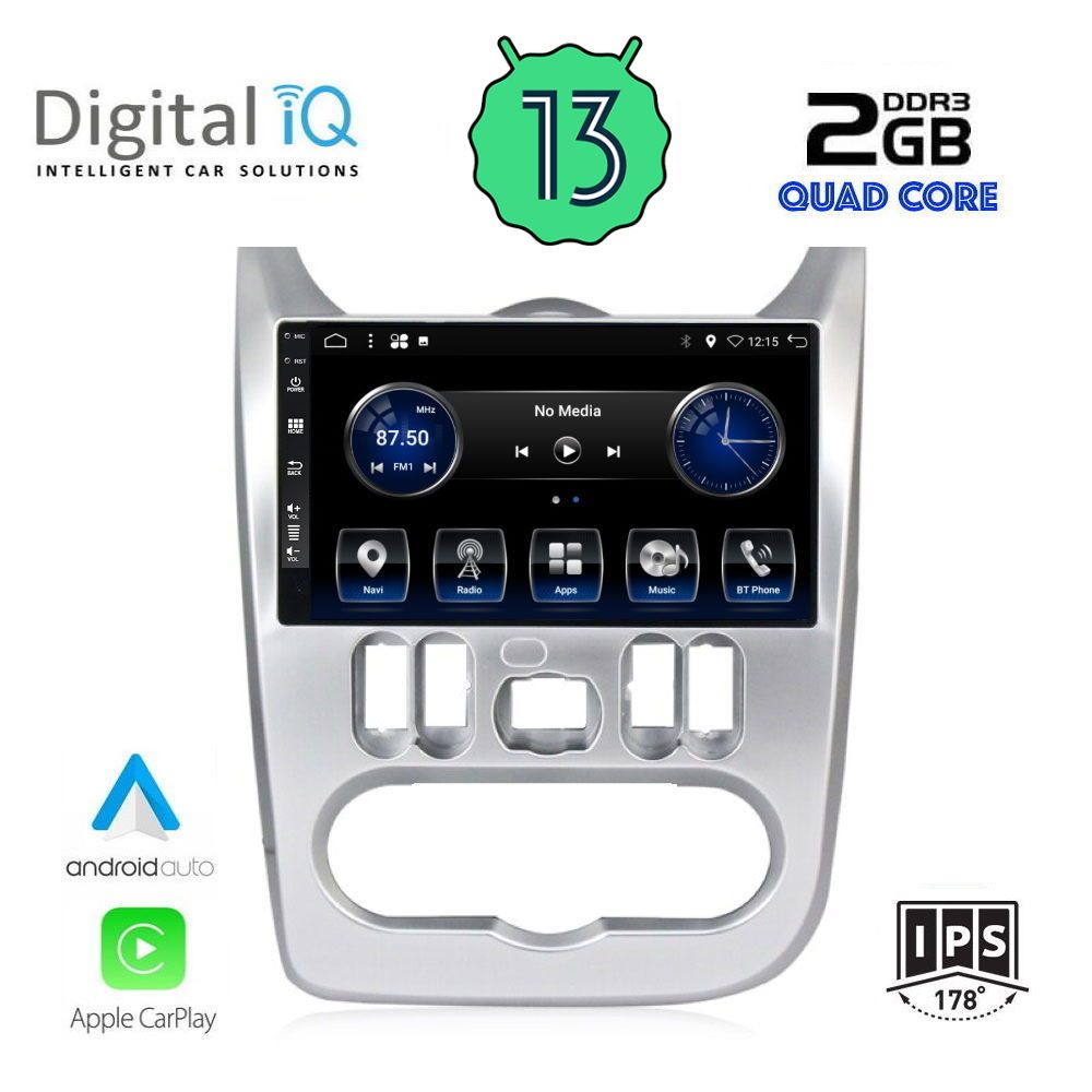 DIGITAL IQ BXH 3101_CPA (9inc) MULTIMEDIA TABLET OEM DACIA DUSTER – LOGAN – SANDERO mod. 2006-2012