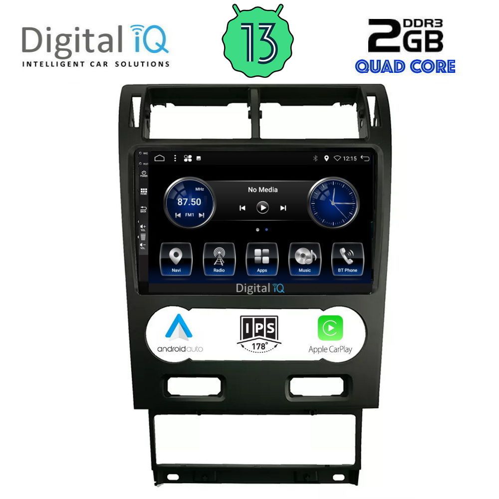 DIGITAL IQ BXH 3161_CPA (9inc) MULTIMEDIA TABLET OEM FORD MONDEO mod. 2003-2006