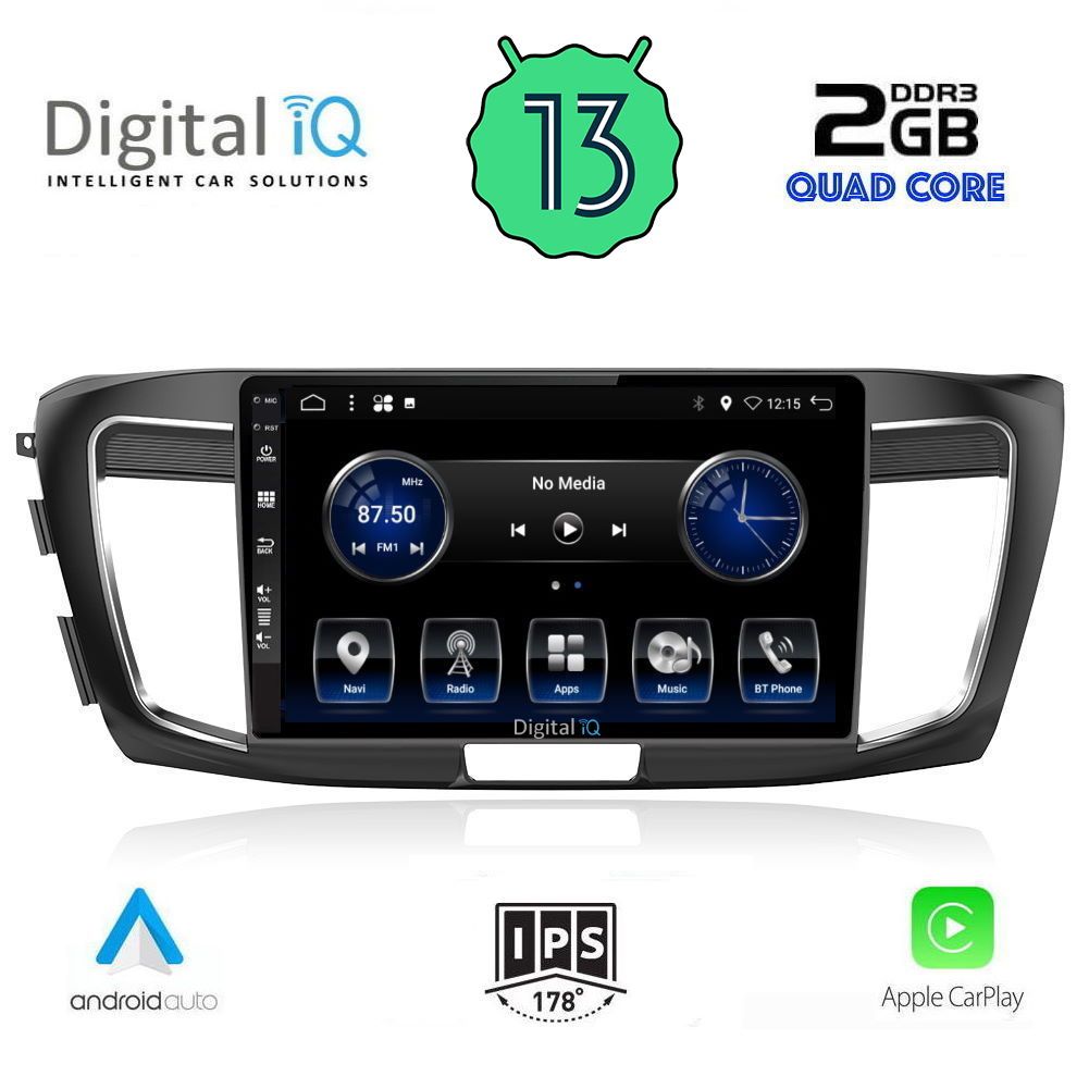 DIGITAL IQ BXH 3183_CPA (9inc) MULTIMEDIA TABLET OEM HONDA ACCORD mod. 2008-2013