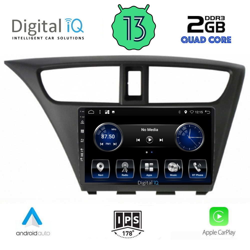 DIGITAL IQ BXH 3190_CPA (9inc) MULTIMEDIA TABLET OEM HONDA CIVIC mod. 2012-2016