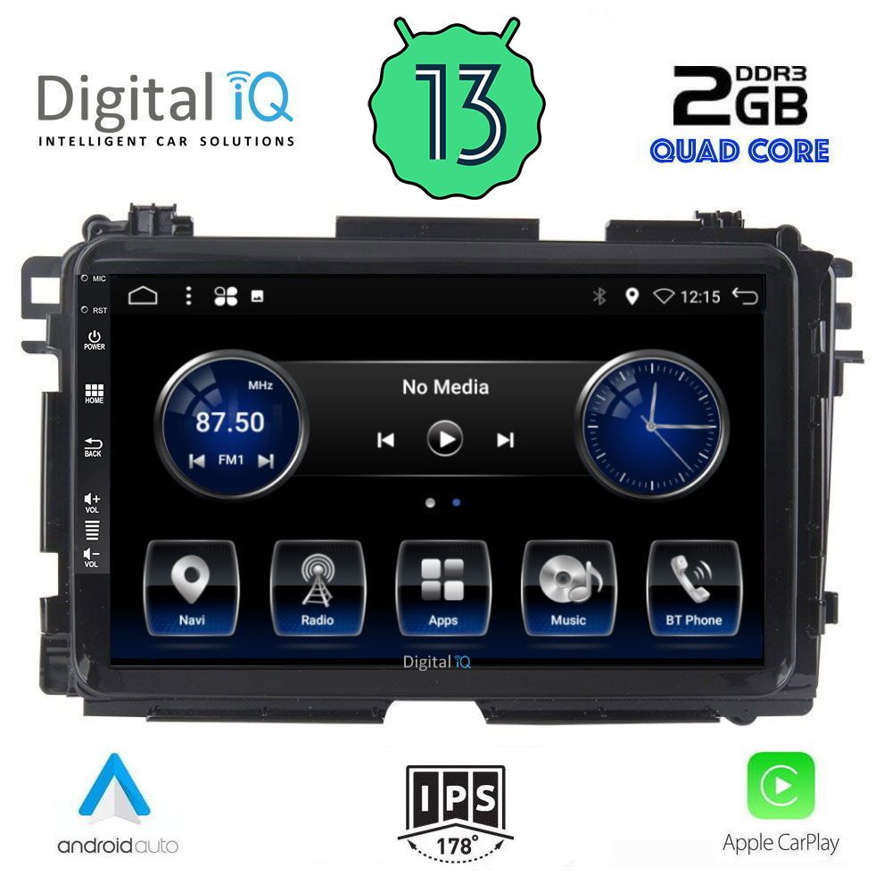 DIGITAL IQ BXH 3201_CPA (9inc) MULTIMEDIA TABLET OEM HONDA HRV mod. 2015-2021